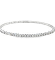 14KT WHITE GOLD DIAMONDS TENNIS BANGLE