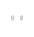 14KT WHITE GOLD DIAMOND EARRING STUDS