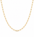 14KT YELLOW GOLD LINK NECKLACE